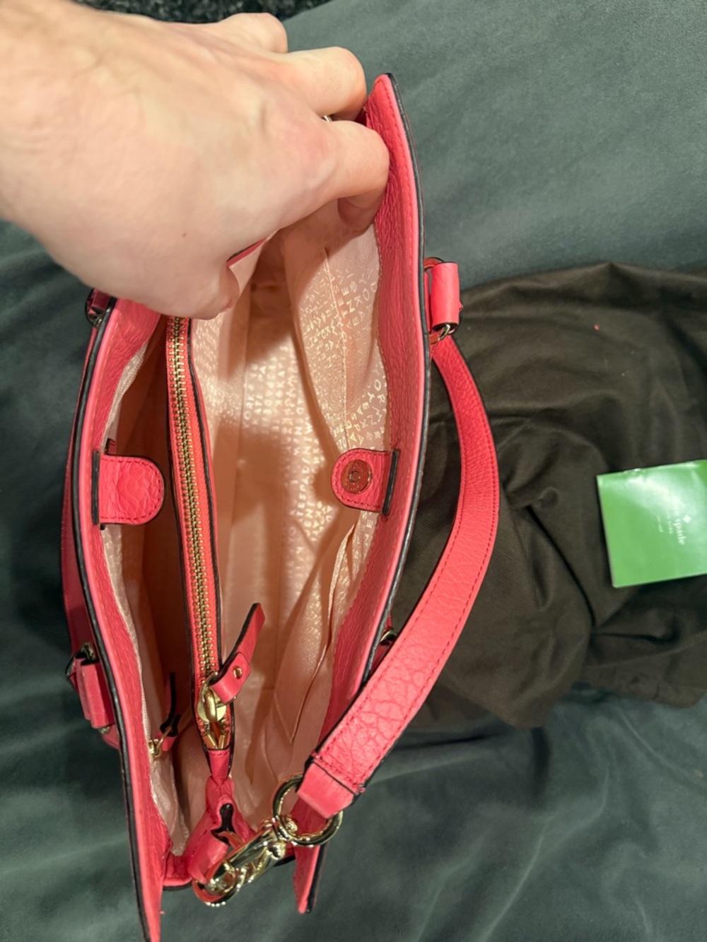 Kate Spade Perri Lane Bubbles Romy Leather Satchel Handbag Purse - Picture 7 of 8